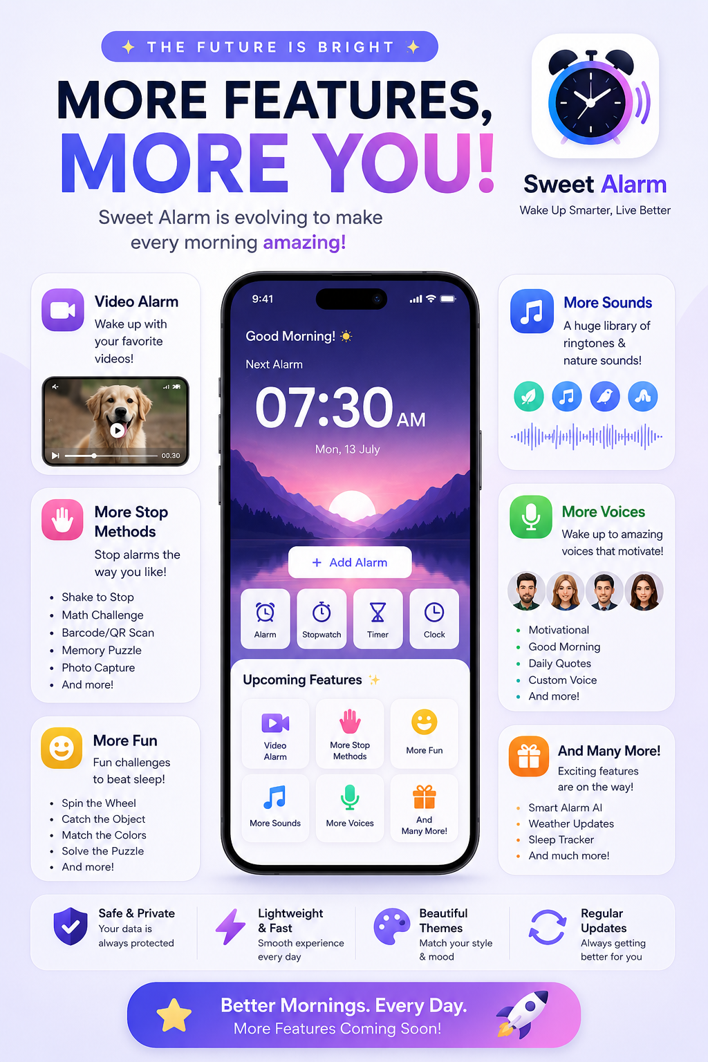 Sweet Alarm feature screen 6